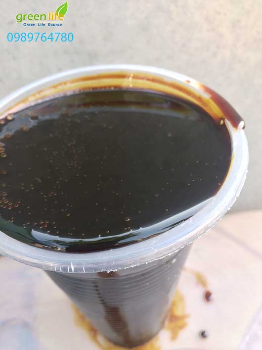 Rỉ mật đường xử lý ao nuôi