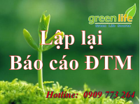 Lập lại báo cáo ĐTM